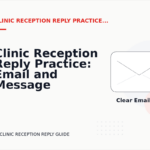 Clinic Reception Reply Practice: Email and Message Examples