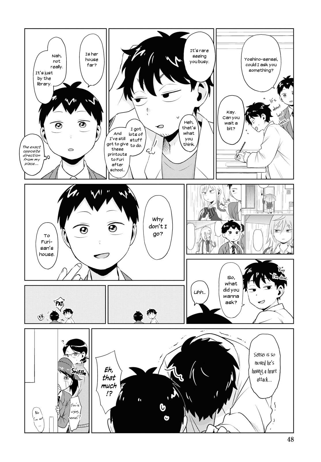 Tonari no Furi-san ga Tonikaku Kowai. Chapter 8 Page 4