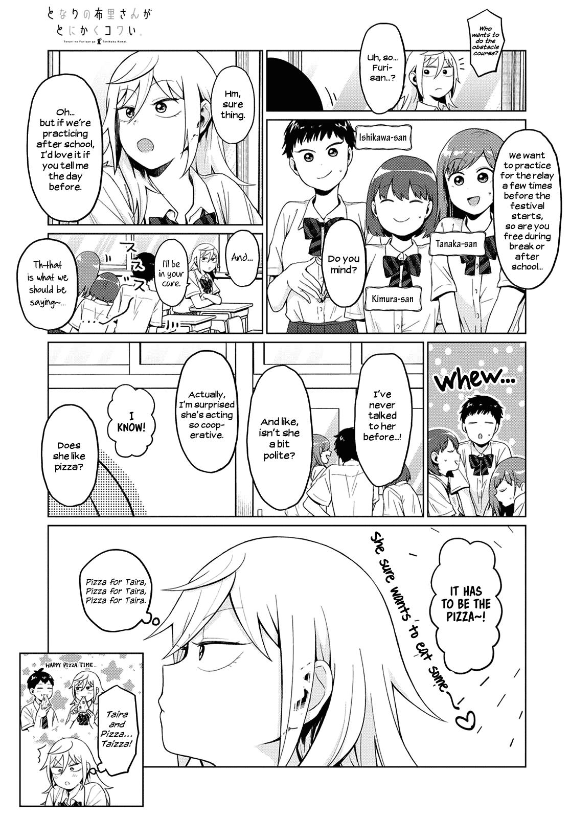 Tonari no Furi-san ga Tonikaku Kowai. Chapter 20 Page 5