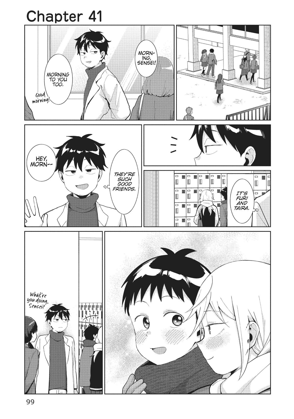 Tonari no Furi-san ga Tonikaku Kowai. Chapter 41 Page 1