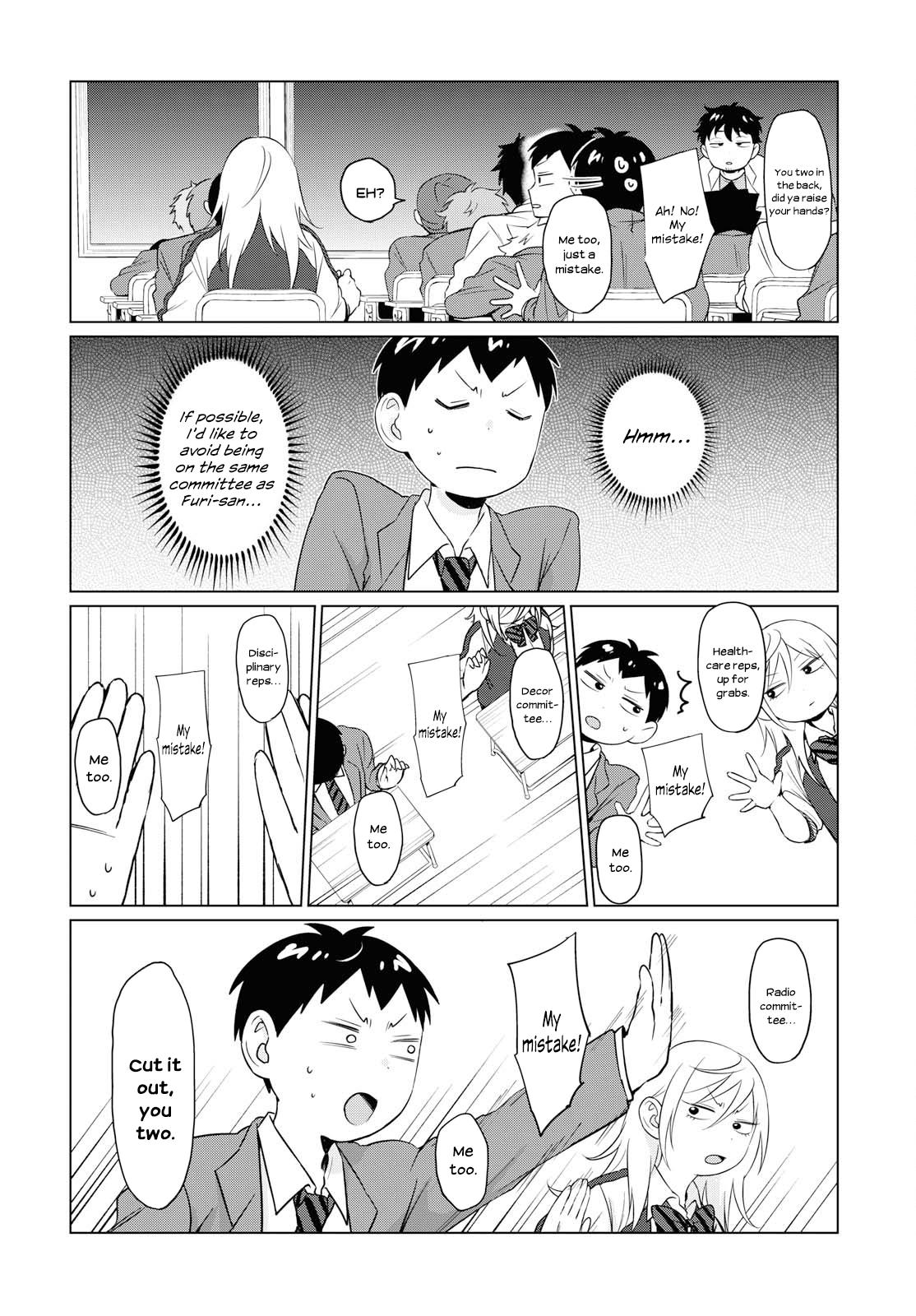Tonari no Furi-san ga Tonikaku Kowai. Chapter 2 Page 4