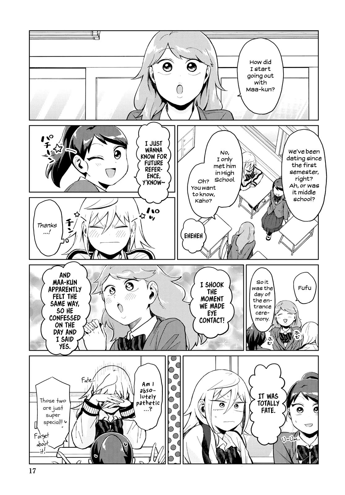 Tonari no Furi-san ga Tonikaku Kowai. Chapter 24 Page 1