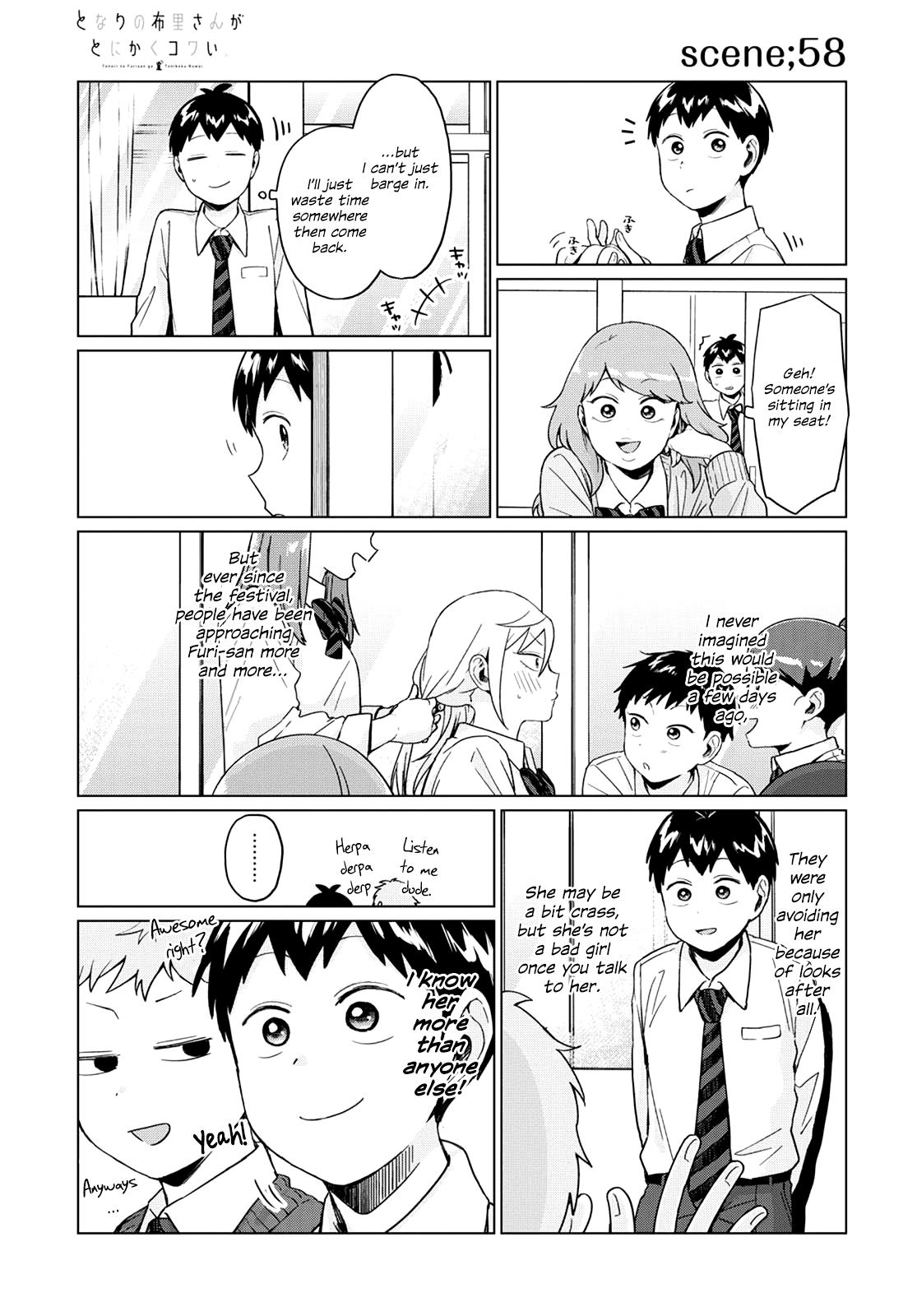 Tonari no Furi-san ga Tonikaku Kowai. Chapter 22 Page 3