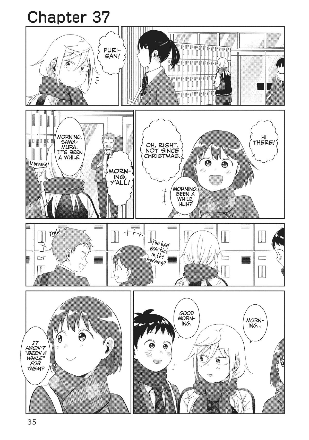 Tonari no Furi-san ga Tonikaku Kowai. Chapter 37 Page 1