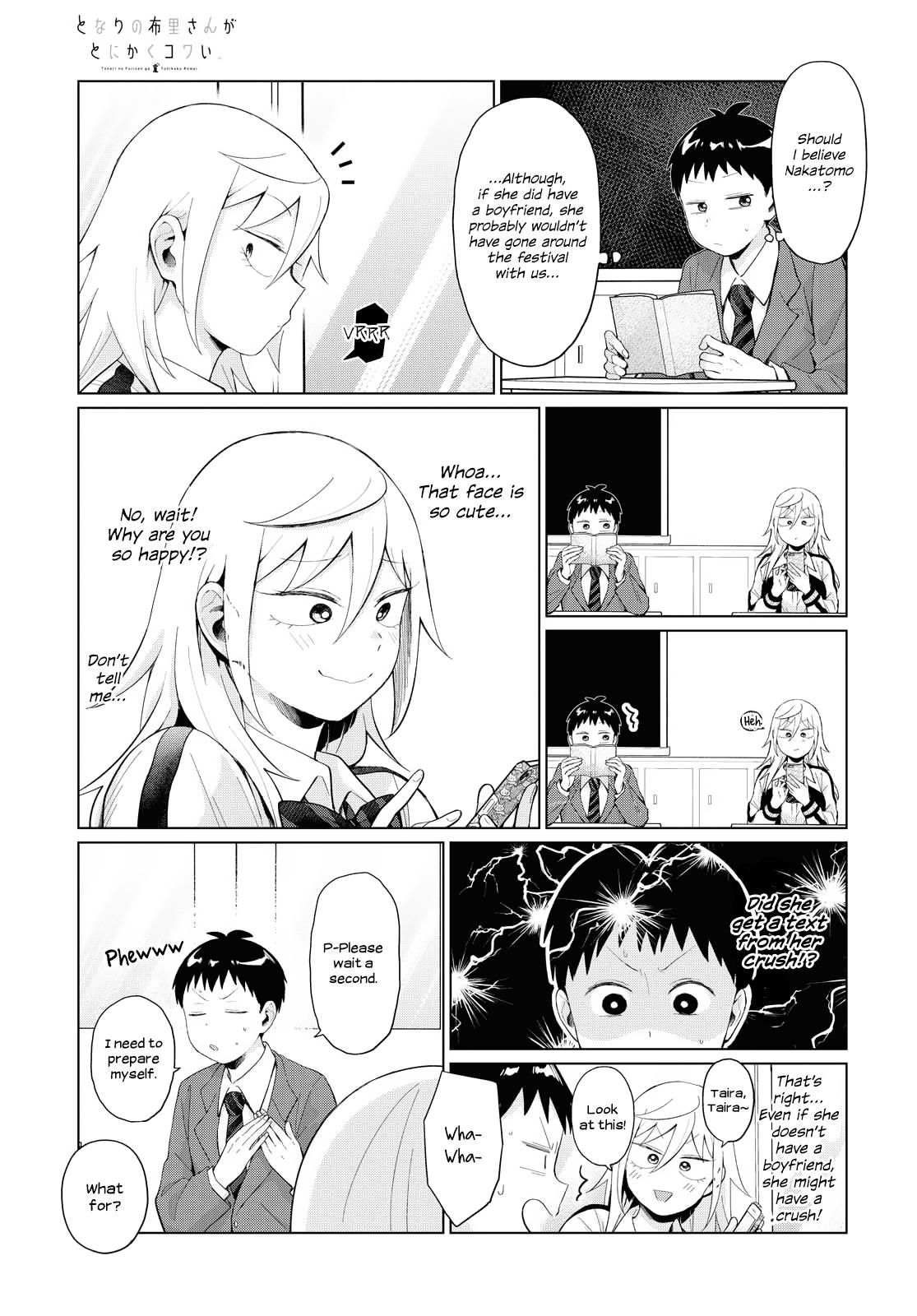 Tonari no Furi-san ga Tonikaku Kowai. Chapter 28 Page 11