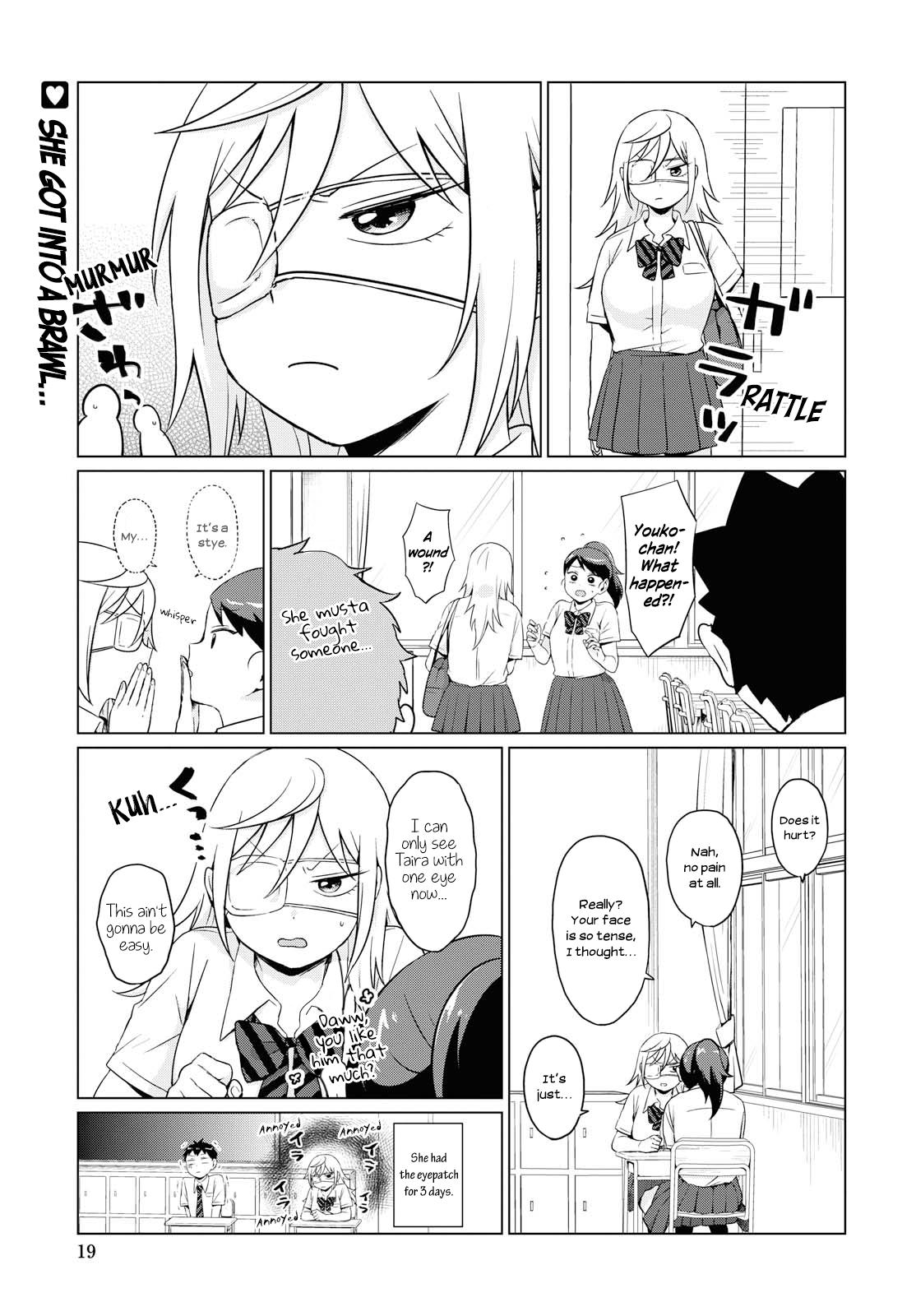 Tonari no Furi-san ga Tonikaku Kowai. Chapter 10 Page 1
