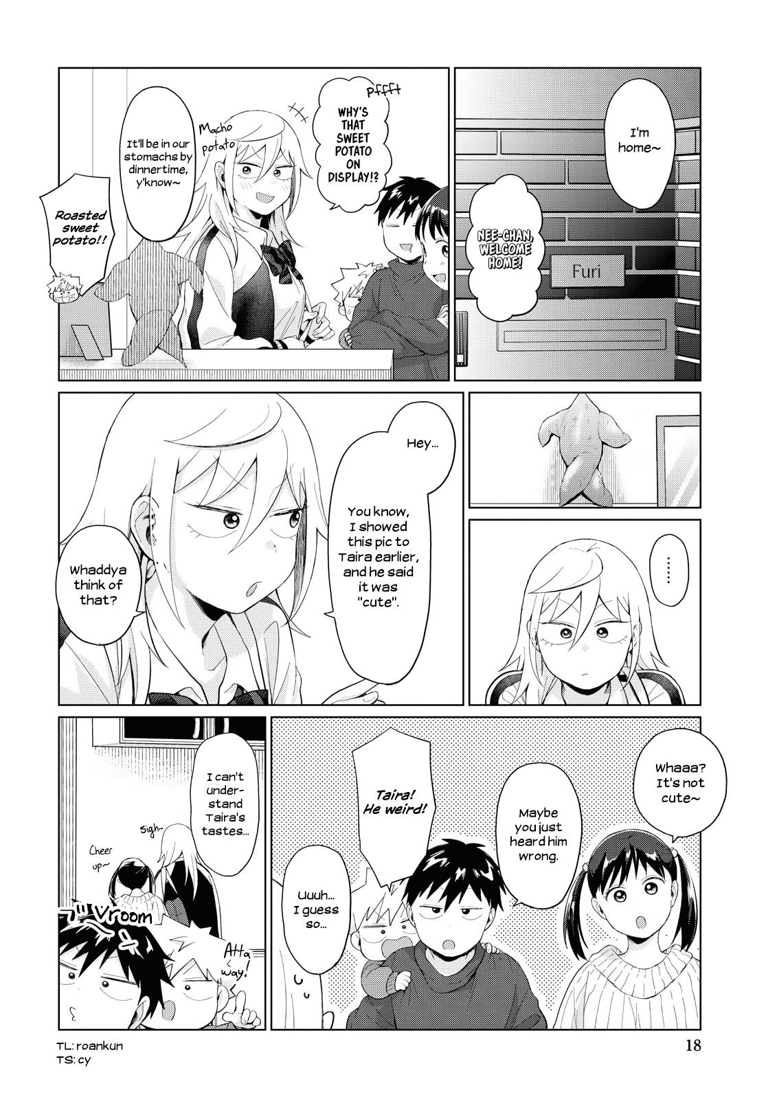 Tonari no Furi-san ga Tonikaku Kowai. Chapter 28 Page 14