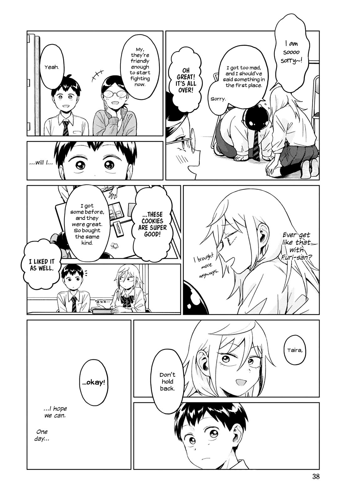 Tonari no Furi-san ga Tonikaku Kowai. Chapter 22 Page 14