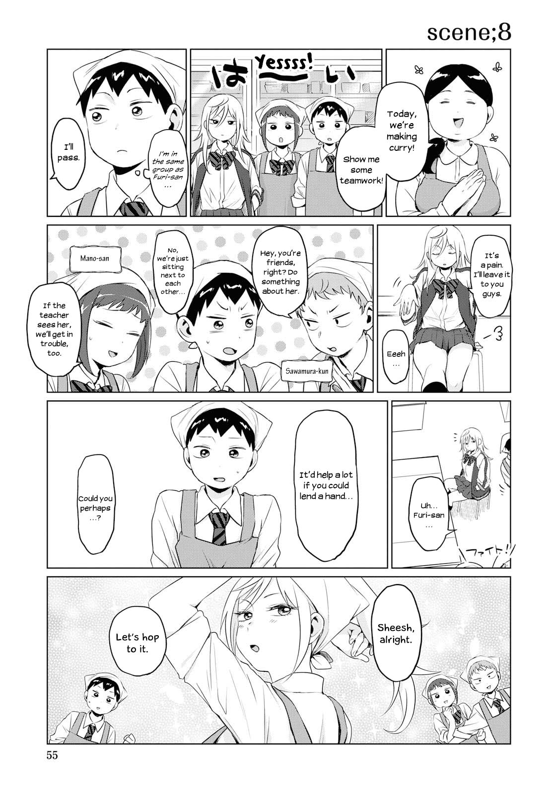 Tonari no Furi-san ga Tonikaku Kowai. Chapter 3 Page 3