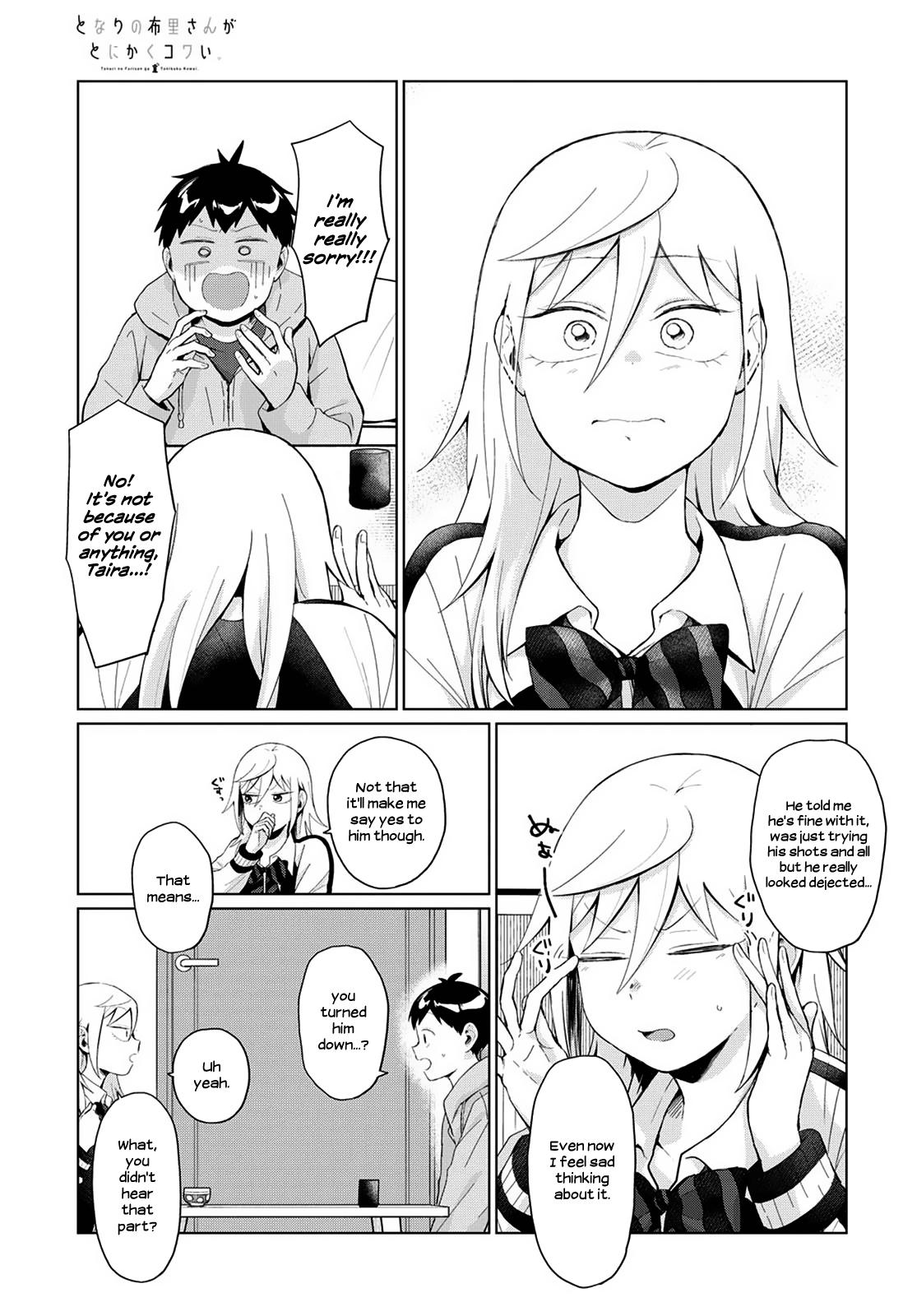 Tonari no Furi-san ga Tonikaku Kowai. Chapter 27 Page 9