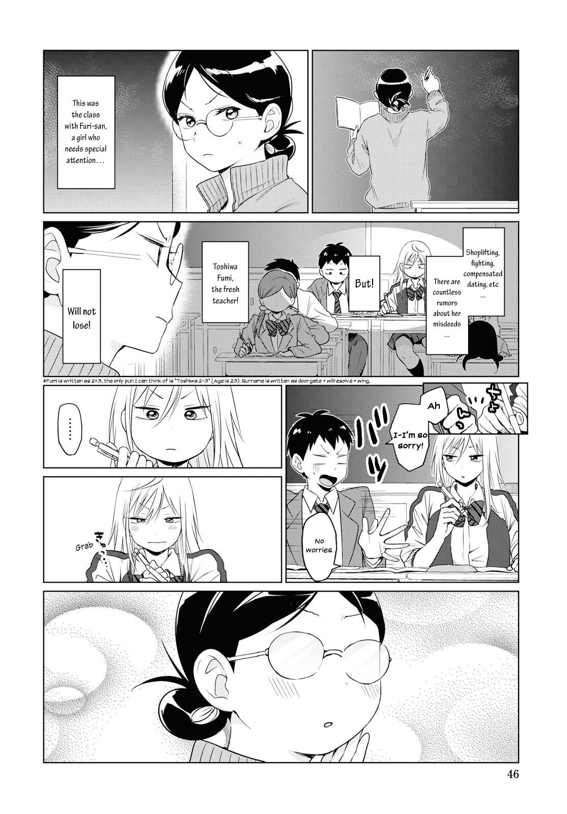 Tonari no Furi-san ga Tonikaku Kowai. Chapter 1 Page 7