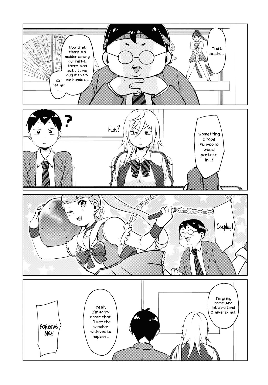 Tonari no Furi-san ga Tonikaku Kowai. Chapter 4 Page 12