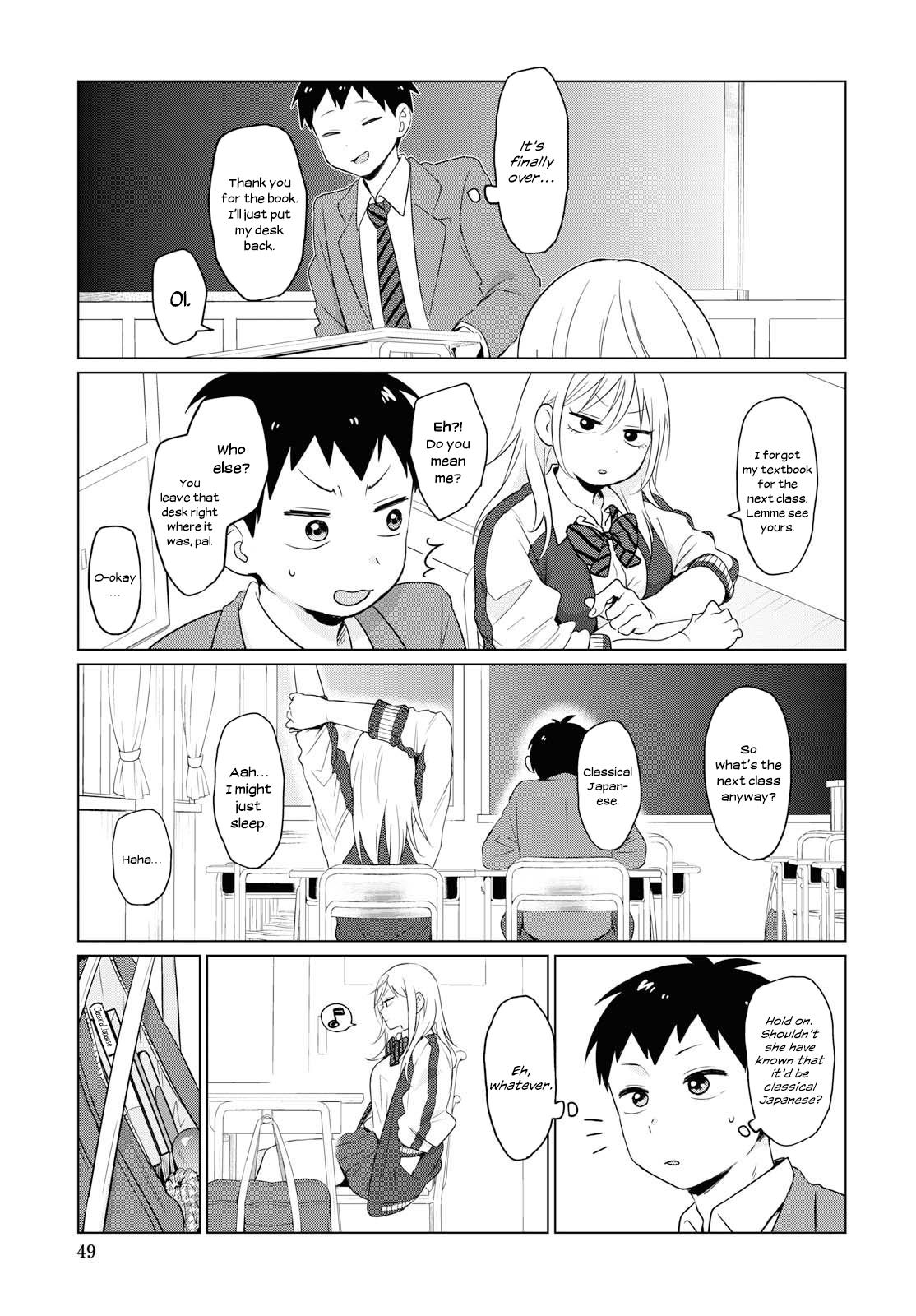 Tonari no Furi-san ga Tonikaku Kowai. Chapter 1 Page 10