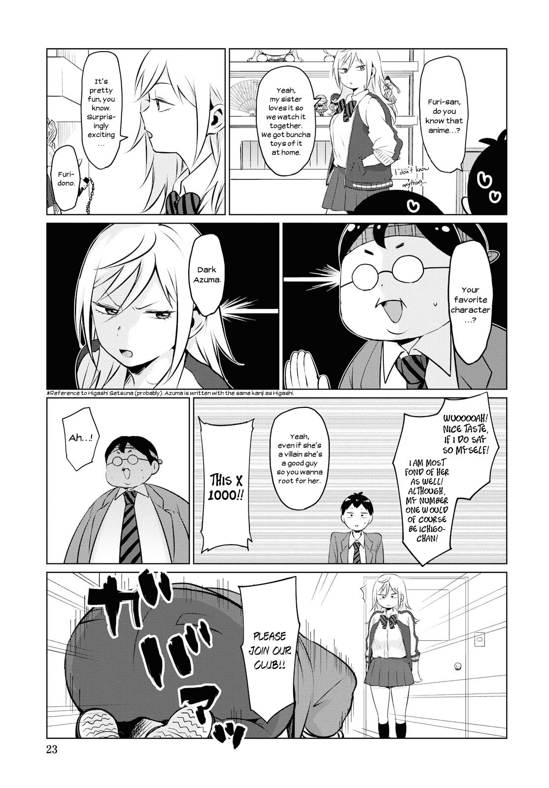 Tonari no Furi-san ga Tonikaku Kowai. Chapter 4 Page 8