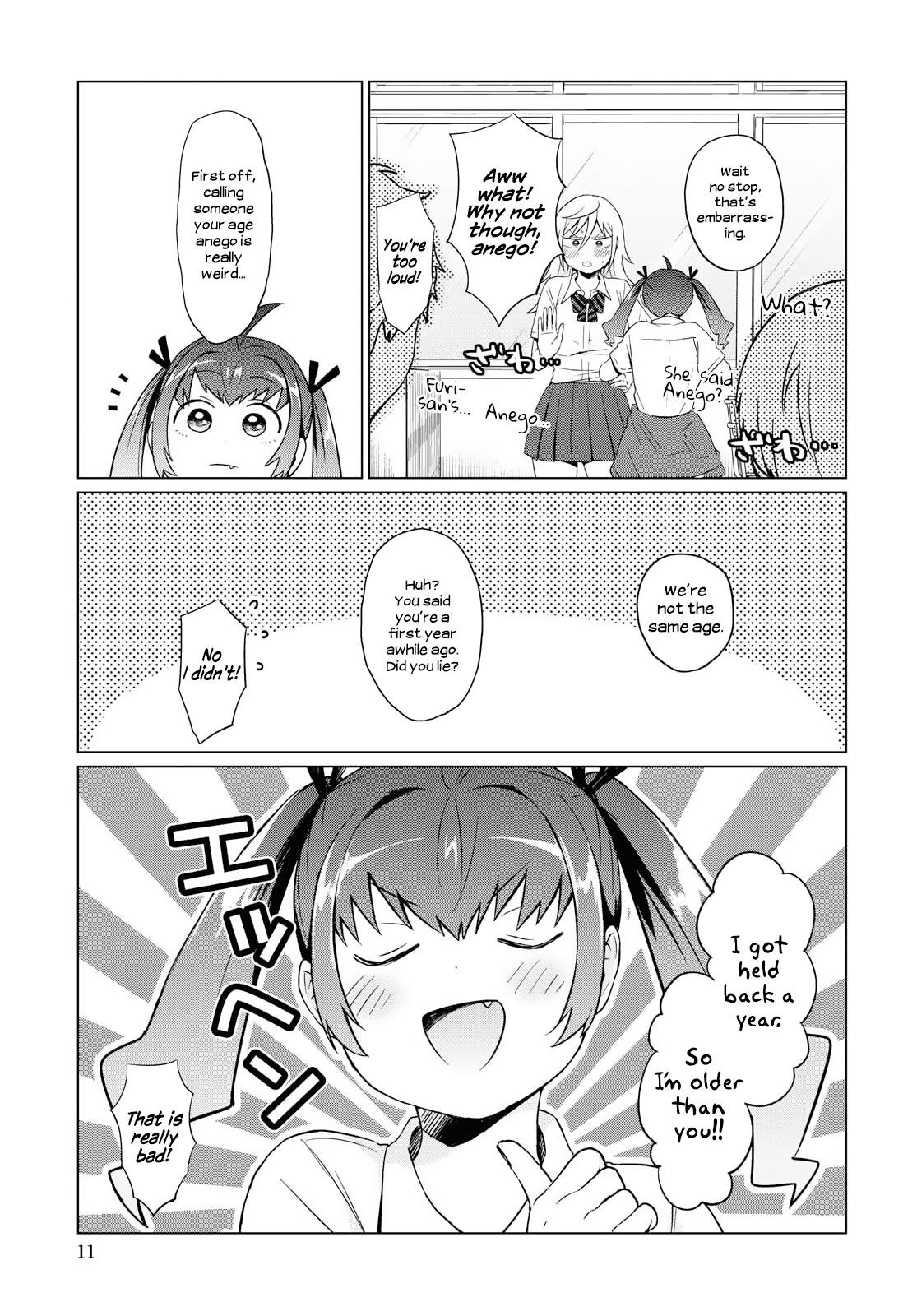 Tonari no Furi-san ga Tonikaku Kowai. Chapter 11 Page 6