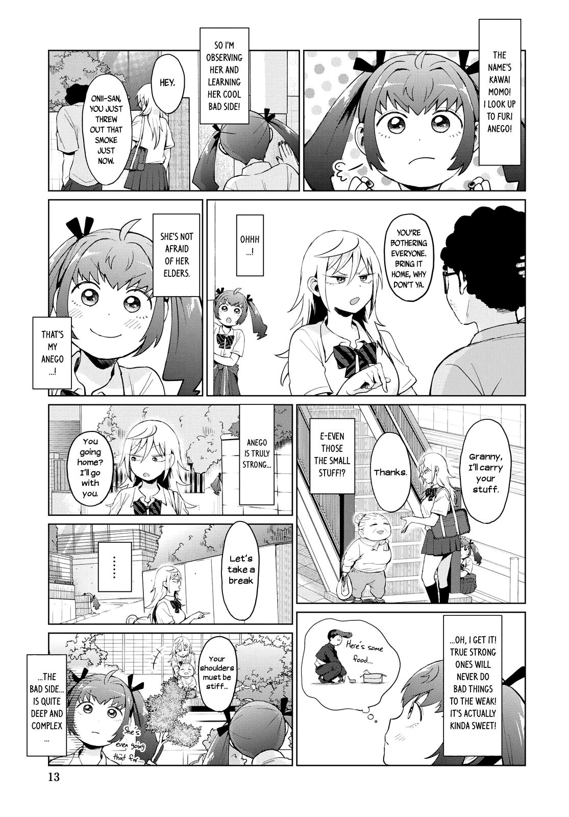 Tonari no Furi-san ga Tonikaku Kowai. Chapter 12 Page 1