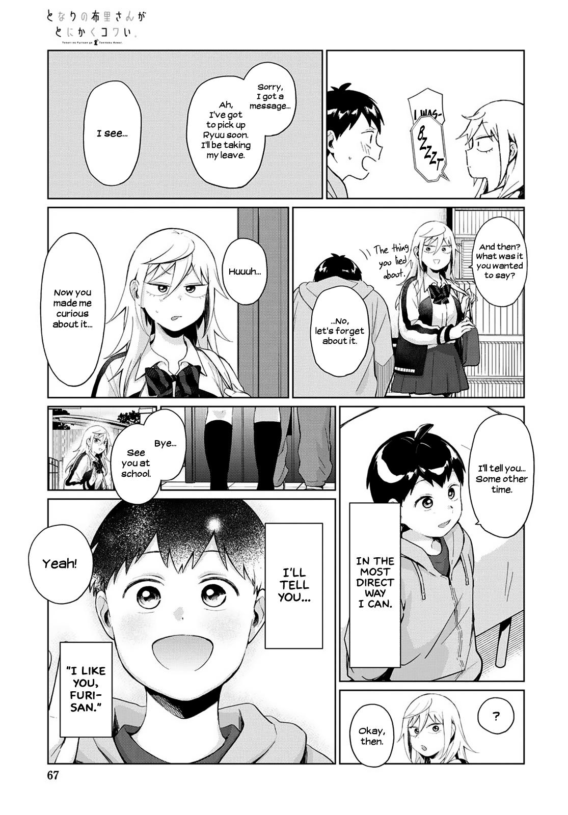 Tonari no Furi-san ga Tonikaku Kowai. Chapter 27 Page 11
