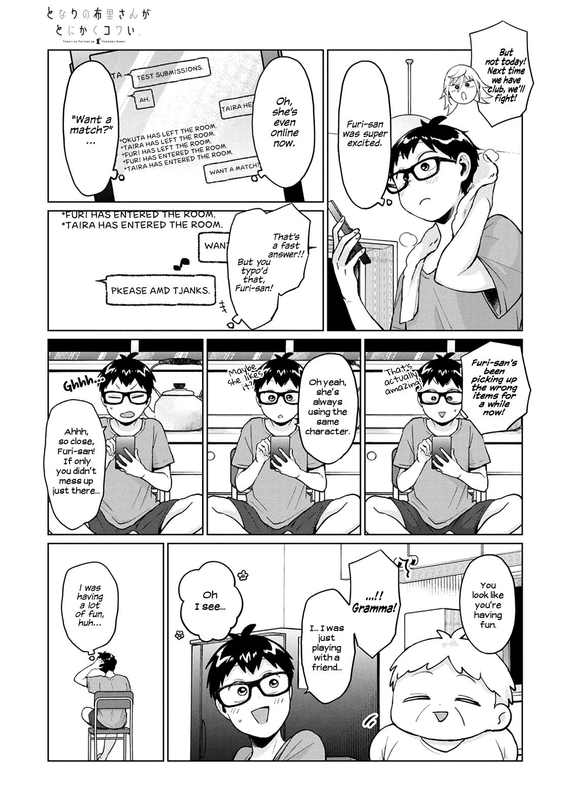 Tonari no Furi-san ga Tonikaku Kowai. Chapter 19 Page 13