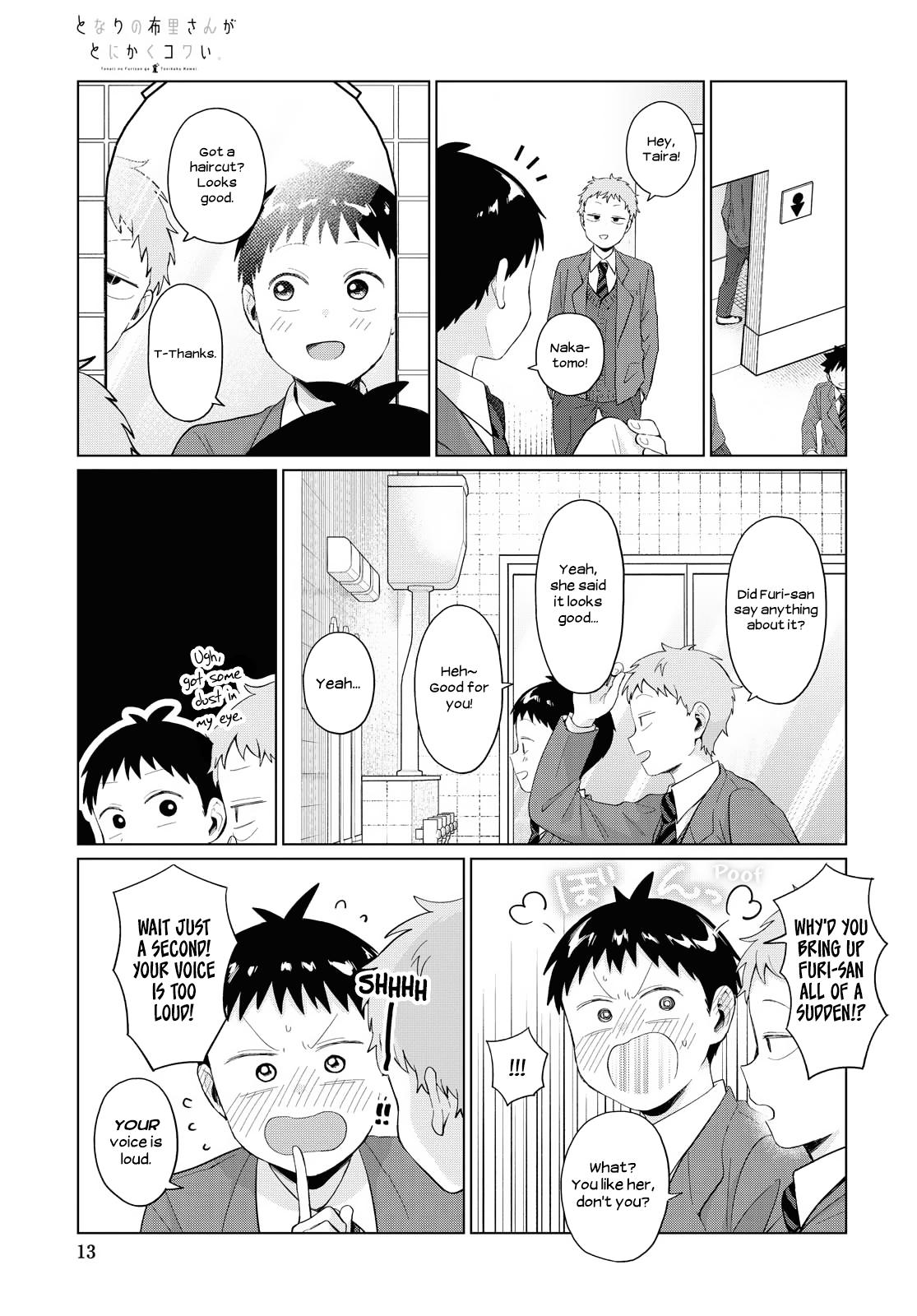 Tonari no Furi-san ga Tonikaku Kowai. Chapter 28 Page 9