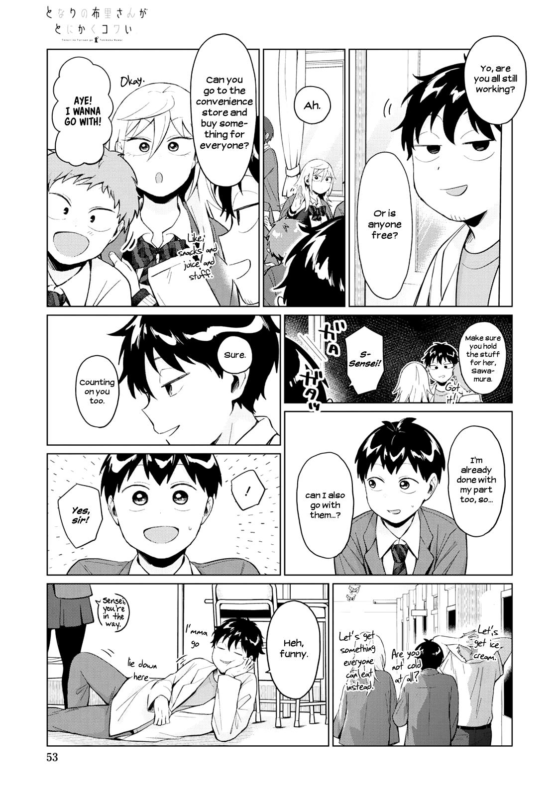 Tonari no Furi-san ga Tonikaku Kowai. Chapter 25 Page 3