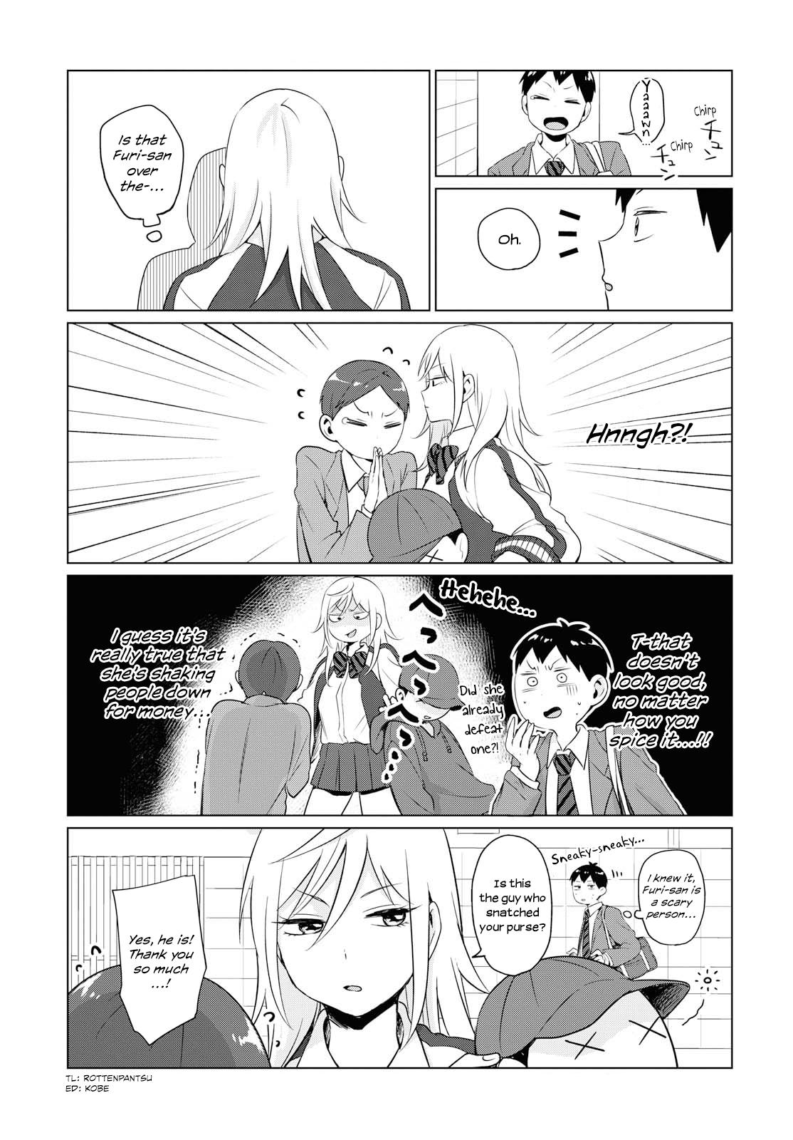 Tonari no Furi-san ga Tonikaku Kowai. Saga Scout